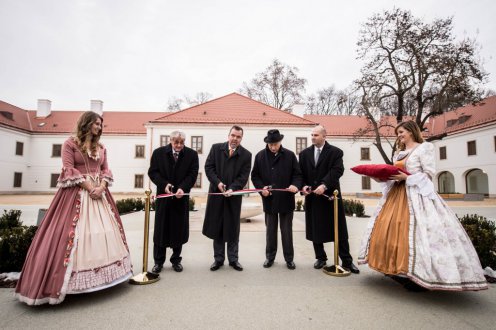 Befejeződött a fertődi Esterházy-kastély egykori jószágkormányzói épületének, a kiskastélynak a rekonstrukciója Fotó: Botár Gergely/kormany.hu