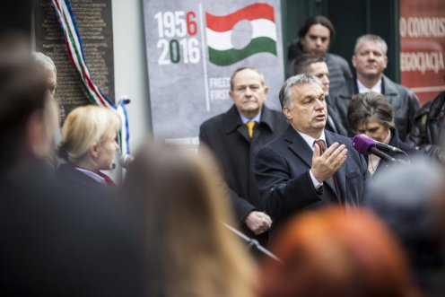 Új, felívelő történelmi időszak kezdődik Közép-Európában Fotó: Szecsődi Balázs/Miniszterelnöki Sajtóiroda