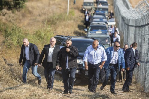 Mindenkinek meg kell értenie, hogy Európa jövője nem Brüsszelben dől el, hanem itt, ahol állunk, a bolgár-török határon Fotó: Szecsődi Balázs/Miniszterelnöki Sajtóiroda