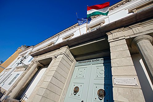 The office and residence of the President of the Republic, the Sándor Palace