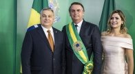 Orbán Viktor a brazil elnök beiktatásán