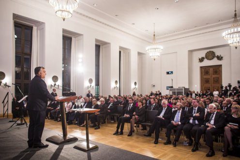 Akkor is helyt állunk, ha azok támadnak ránk hátulról, akiket valójában védelmezünk Fotó: Szecsődi Balázs/Miniszterelnöki Sajtóiroda