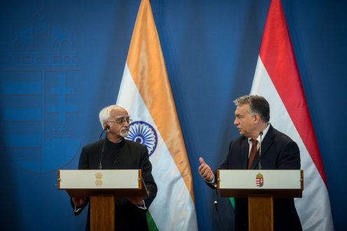 India a legnagyobb demokrácia a világon, és nagy tiszteletet vált ki belőlünk Fotó: Botár Gergely/kormany.hu