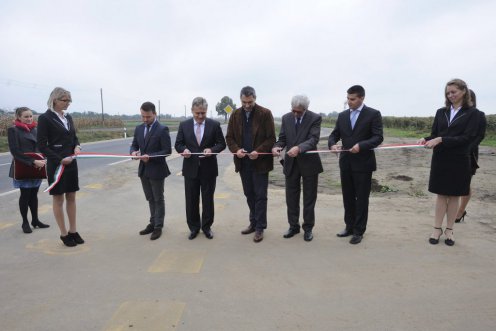 Felújították a 47-es út Hódmezővásárhely és Orosháza közötti szakaszát Fotó: Kelemen Zoltán Gergely/MTI