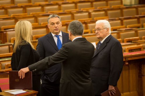 "Az alkotmány tartósságát annak valóságos politikai, gazdasági sikere alapozza meg" Fotó: Botár Gergely/kormany.hu