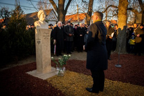 Through his poetry Gáspár Nagy was able to transform the fate of the nation Photo: Gergely Botár/kormany.hu