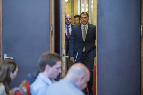 Brüsszel kényszerbetelepítésről szóló javaslata antidemokratikus, mert el akarja vonni a tagállamok önrendelkezési jogát, és embertelen, mert nem veszi figyelembe a bevándorlók szándékait Fotó: Árvai Károly/kormany.hu