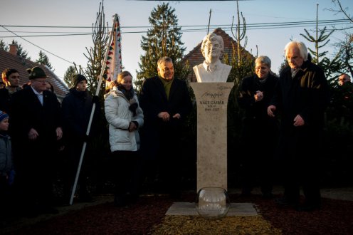 We remember the poet as someone who saw it as a personal mission to obey the eternal Christian command to remember the martyrs of 1956 Photo: Gergely Botár/kormany.hu