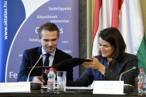 A TehetségKapu oldal a tehetséggondozás ügyét szolgálja Fotó: Koszticsák Szilárd/MTI