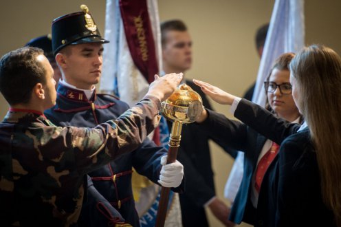 A NKE hallgatói magas fokú hazaszeretetről tesznek tanúbizonyságot, hiszen nemcsak egyéni karriert keresnek, hanem efölé helyezik a köz szolgálatát, a közösség érdekét Fotó: Botár Gergely/kormany.hu