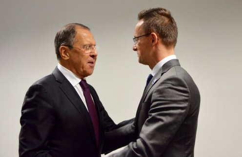 Szergej Lavrov és Szijjártó Péter Fotó: KKM